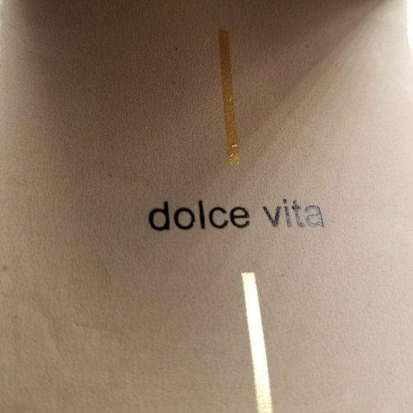 Dolce Vita Womens Tan Suede Round Toe Lace Up Block Heel Ankle Booties Size 9 - Picture 4 of 5